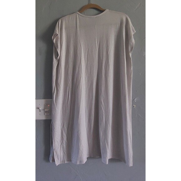 Eileen Fisher Tops Tunic Womens M,Tencell,Lyocell, Spandex Soft 22 Inch Of Arm T - Picture 6 of 10